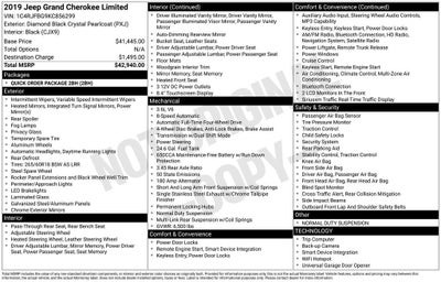 2019 Jeep Grand Cherokee Limited 4x4