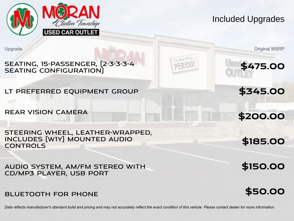 2017 Chevrolet Express Passenger 3500 LT