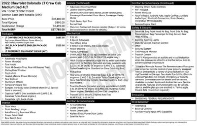 2022 Chevrolet Colorado LT